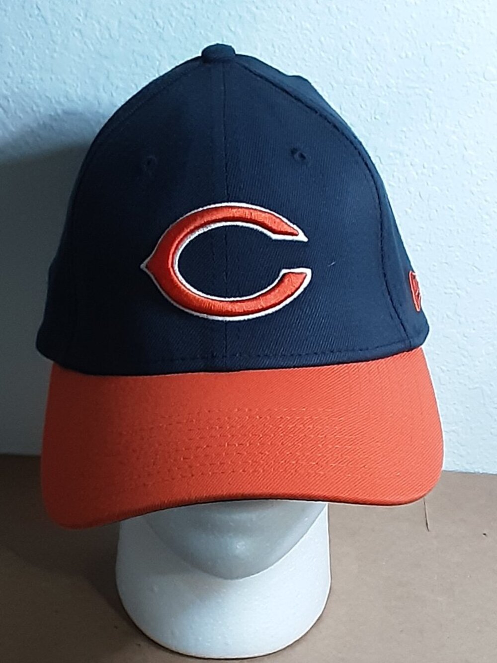 Chicago Bears New Era 39THIRTY M/L Navy Orange NFL Hat